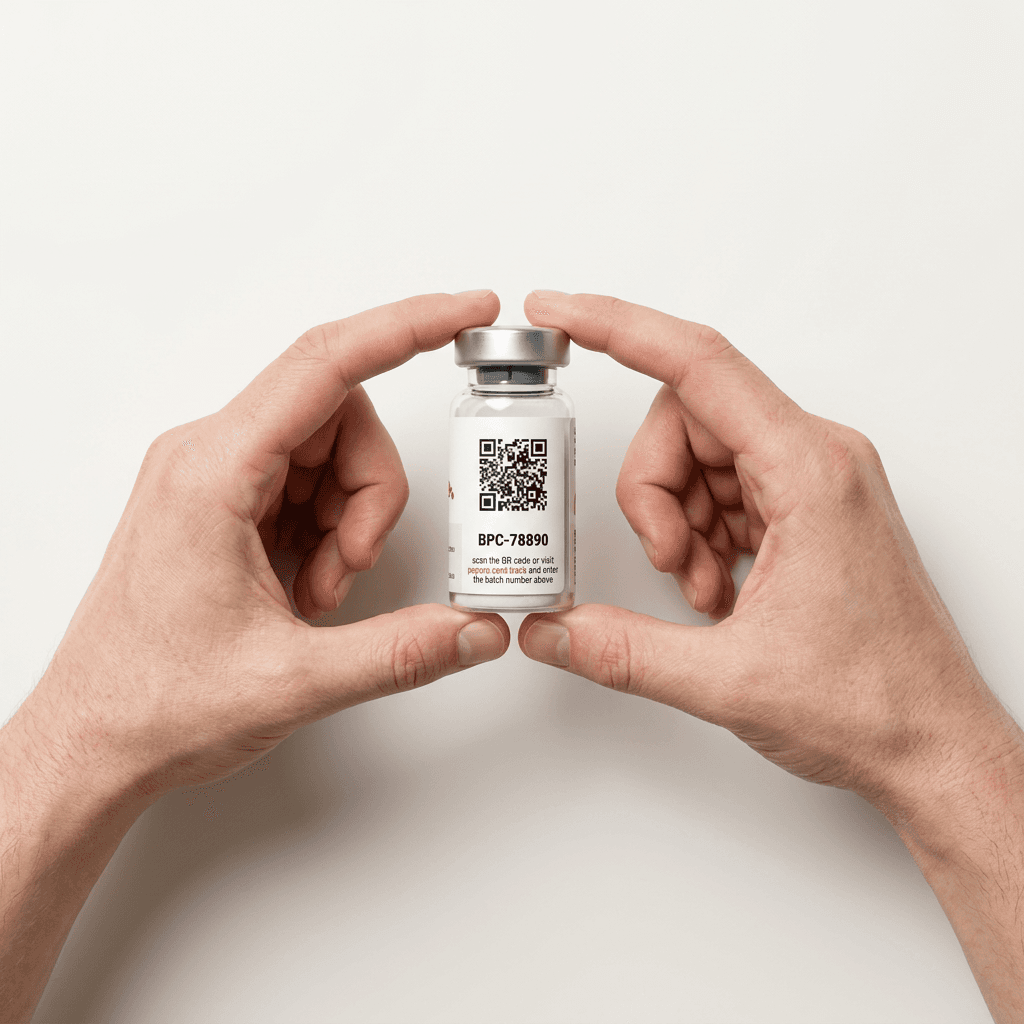 Use the QR code on your vial to see its breakdown